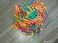 Grajewo ogłoszenia: Sprzedam klocki słomki plastikowe, stan bardzo dobry - zdjęcie