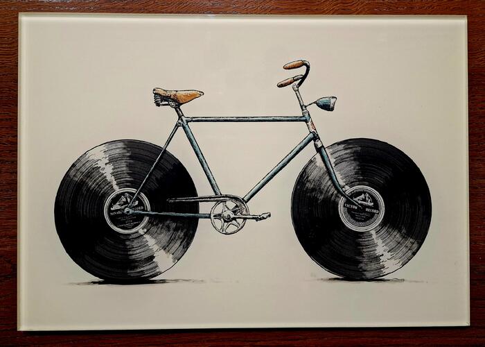 Grajewo ogłoszenia: Obraz na szkle z grafiką Velophone.
Wymiary 41/29
Nigdy nie...